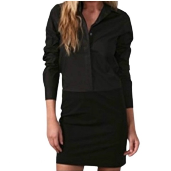 Theory Dresses & Skirts - Theory Dress Shirtdress Black